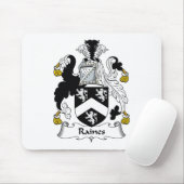 Raines Familienwappen Mousepad (Mit Mouse)