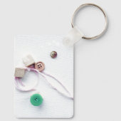 Raines und Kaylas Bastgeweih Schlüsselanhänger (Rückseite)