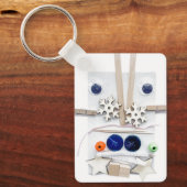 Raines und Kaylas Bastgeweih Schlüsselanhänger (Vorderseite)