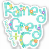 RAINEY GRAY + CO [Logo 6] Aufkleber (Vorderseite)