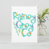 RAINEY GRAY + CO [Logo 6] Einladung (Stehend Vorderseite)