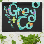 RAINEY GRAY + CO [Logo 6] Geschirrtuch (Gefaltet)