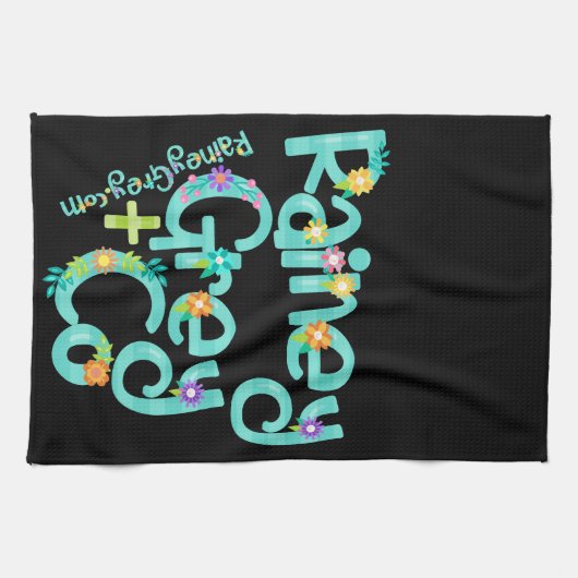 RAINEY GRAY + CO [Logo 6] Geschirrtuch (Horizontal)