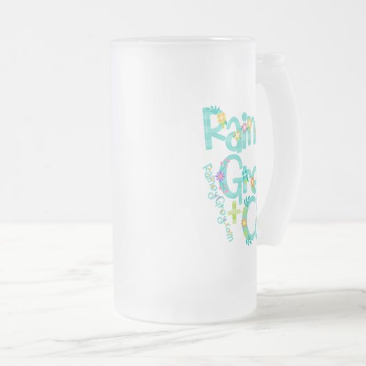 RAINEY GRAY + CO [Logo 6] Mattglas Bierglas (VorderseiteRechts)