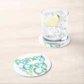 RAINEY GRAY + CO [Logo 6] Runder Pappuntersetzer (Vor Ort)