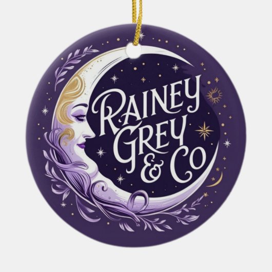 RAINEY GREY CO [logo8] Keramik Ornament (Vorne)