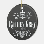 Rainey Grey + Co logo [4] Keramik Ornament (Links)