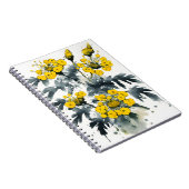 Rainfarn - Aquarellblumen Notizblock (Rechte Seite)