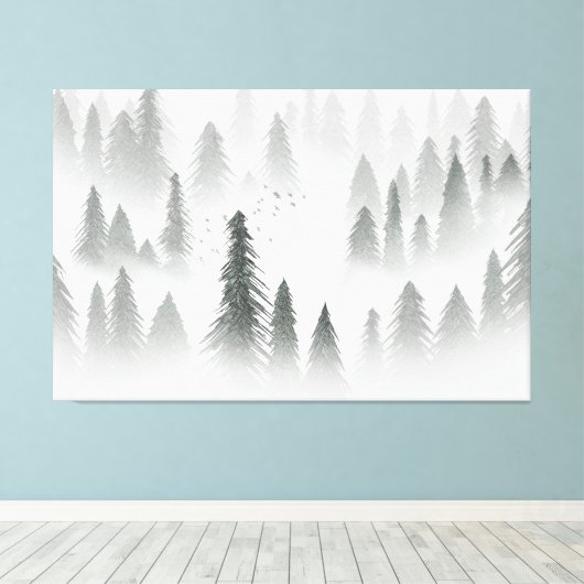 Rainforest 1 leinwanddruck (Insitu (Holzboden))