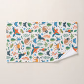 Rainforest Animal Pattern Badhandtuch Set (Handtuch)