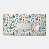 Rainforest Animal Pattern Schreibtischunterlage (Tastatur & Maus)