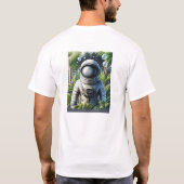 Rainforest Astronaut T-Shirt (Rückseite)