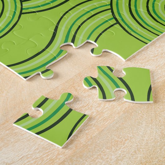 Rainforest Australian Dreamtime River Pattern Puzzle (Seite)