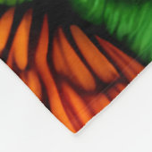 Rainforest Beauty: Exotic Wild Parrot Fleecedecke (Ecke)