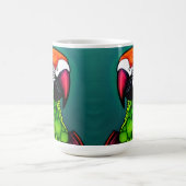 Rainforest Beauty: Exotic Wild Parrot Kaffeetasse (Mittel)