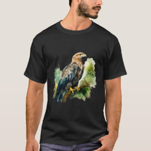 Rainforest Bird Eagle Jungle Animal Tropical Leaf T-Shirt
