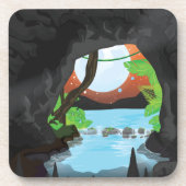 Rainforest Cave Untersetzer (Vorderseite)