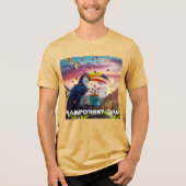 RAINFOREST DY - TOUCAN Tri-Blend SHIRT (Vorderseite)