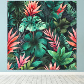 Rainforest Fantasy Leinwanddruck (Insitu (Holzboden))