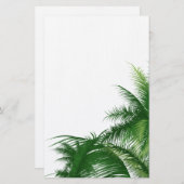 Rainforest Ferns Stationary Briefpapier (Vorne/Hinten)