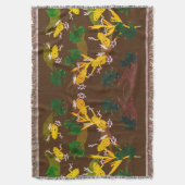 Rainforest Frogs Decke (Vorderseite Vertikal)