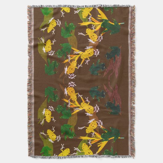 Rainforest Frogs Decke (Vorderseite Vertikal)