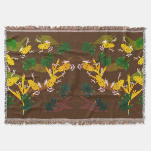 Rainforest Frogs Decke