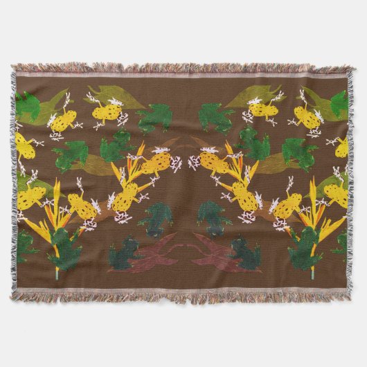 Rainforest Frogs Decke (Vorderseite)