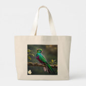 "Rainforest Gem" Jumbo Stoffbeutel (Rückseite)