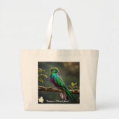 "Rainforest Gem" Jumbo Stoffbeutel (Vorne)