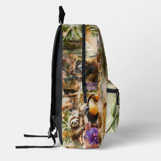 Rainforest Life Bedruckter Rucksack (Links)