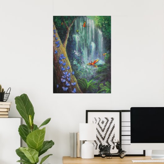 Rainforest Magic Poster (Heimbüro)