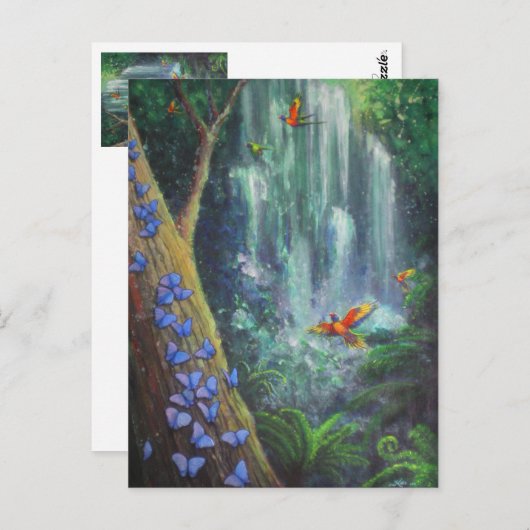 Rainforest Magic Postkarte (Vorne/Hinten)