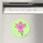Rainforest Orchid Fairy Magnet (In Situ (Geschirrspüler))