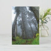 Rainforest Poesie Card Einladung (Stehend Vorderseite)