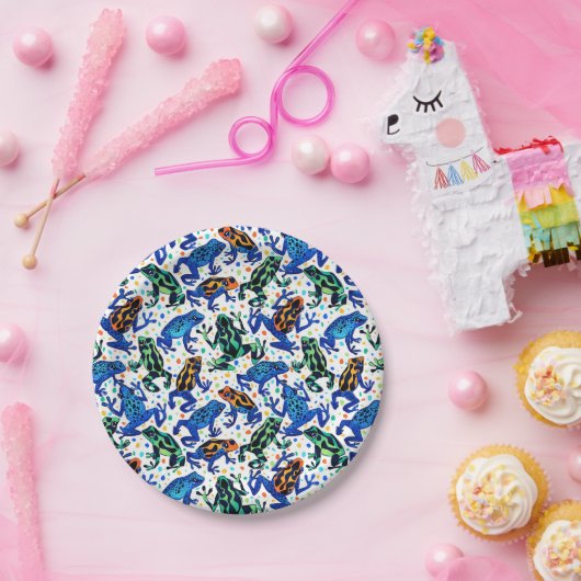 Rainforest Poison Dart Frosch Teller (Party)