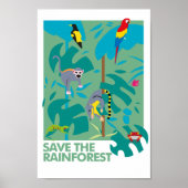 RAINFOREST POSTER (Vorne)