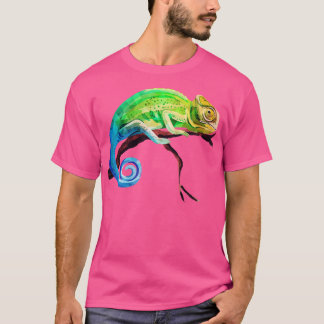 Rainforest Reptile Animal Chameleon T-Shirt