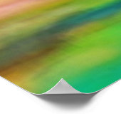 Rainforest River: Vivid Scene Poster (Ecke)