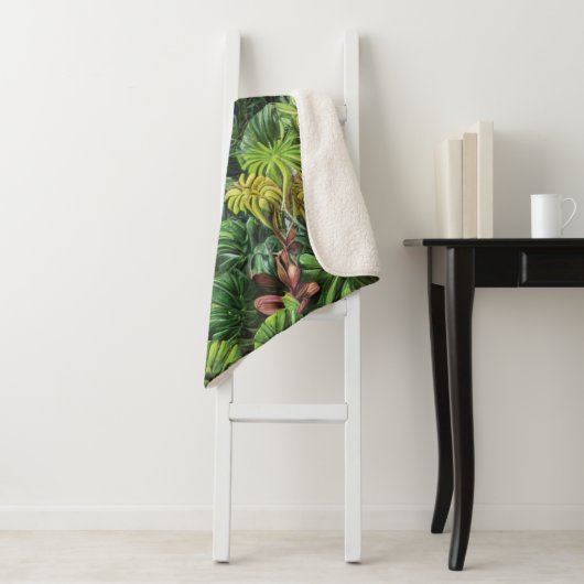 Rainforest Sherpa Blanket Sherpadecke (Beispiel)