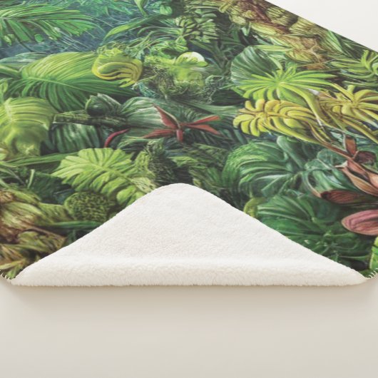 Rainforest Sherpa Blanket Sherpadecke (3/4)
