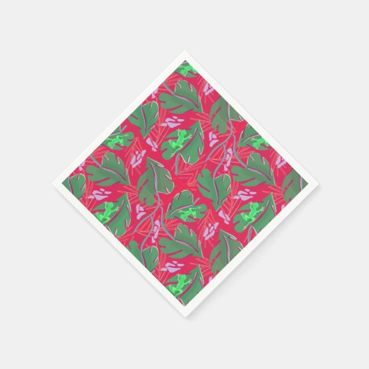 Rainforest Tree Frog Serviette (Ecke)