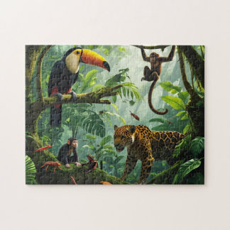 Rainforest Wildlife Puzzle