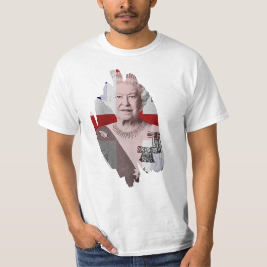 Rainha Elizabeth T-Shirt (Vorderseite)
