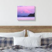 Rainier bei Sonnenuntergang Leinwanddruck (Insitu (Schlafzimmer))