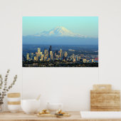 Rainier Beyond Seattle Poster (Küche)