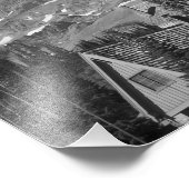 Rainier Black und White Fotodruck (Ecke)