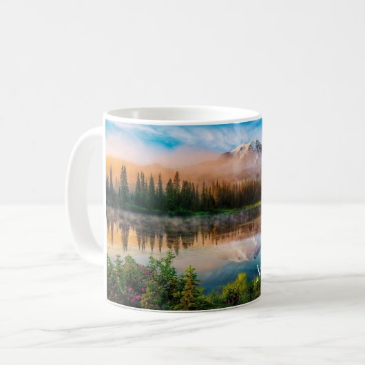 Rainier Coffee Tasse (Vorderseite Links)