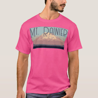 Rainier Decal Baseball Sleeve T-Shirt