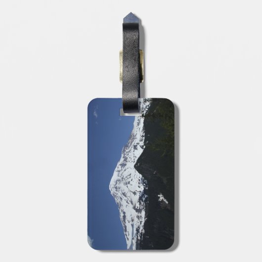 Rainier-Gepäckmarke Gepäckanhänger (Rückseite vertikal)